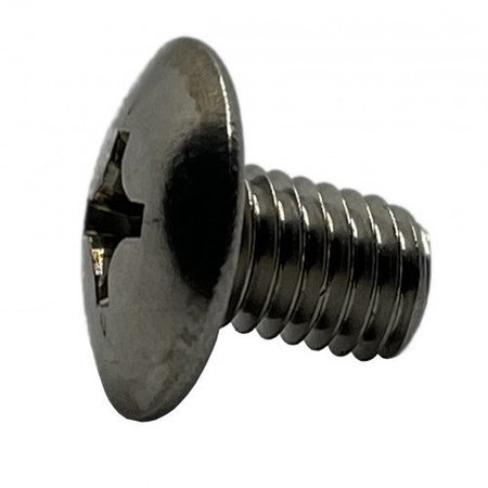 SUBURBAN BOLT AND SUPPLY #12-24 x 5/8 in Phillips Truss Machine Screw, Plain Stainless Steel A2320140040T